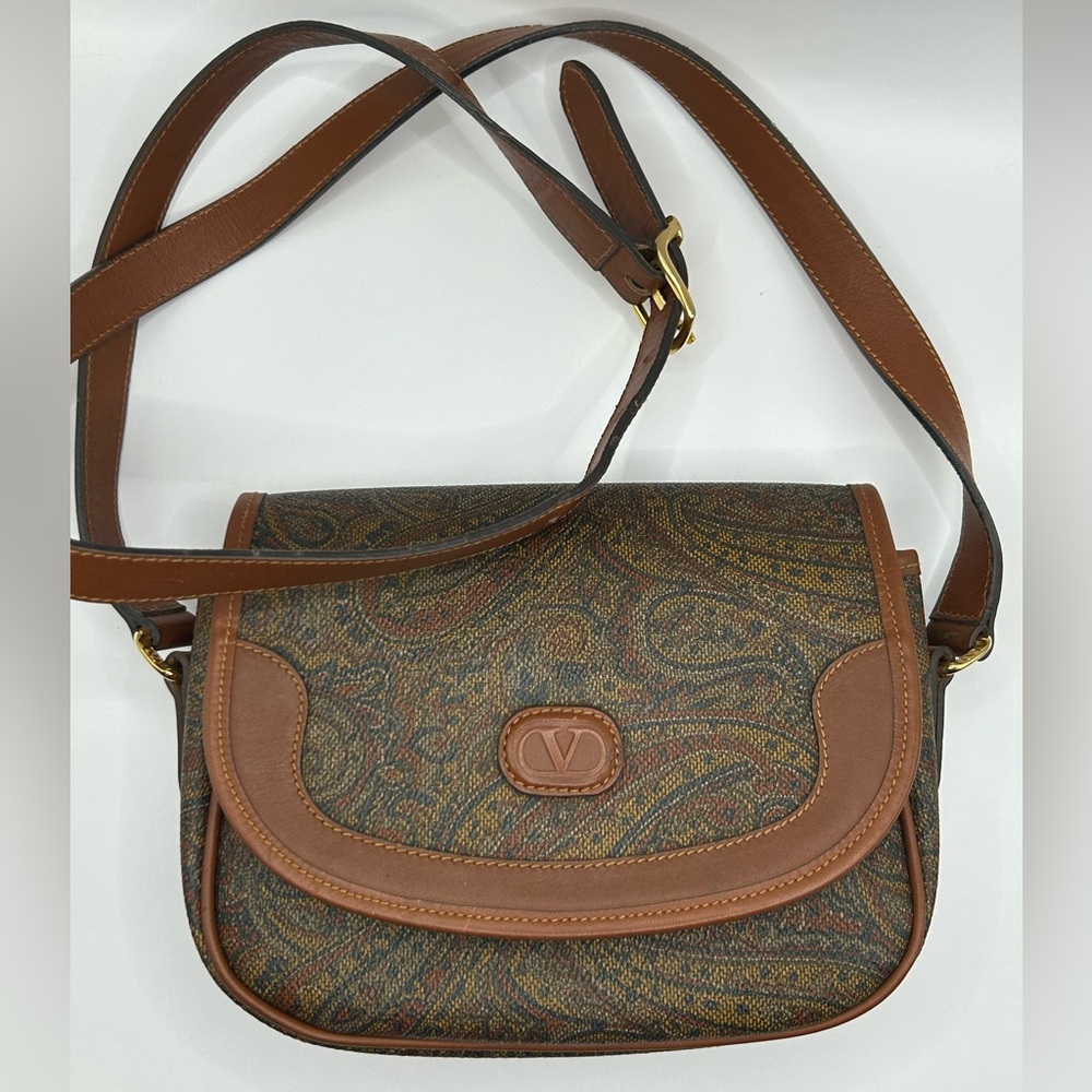 Mario Valentino Vintage Paisley Bag